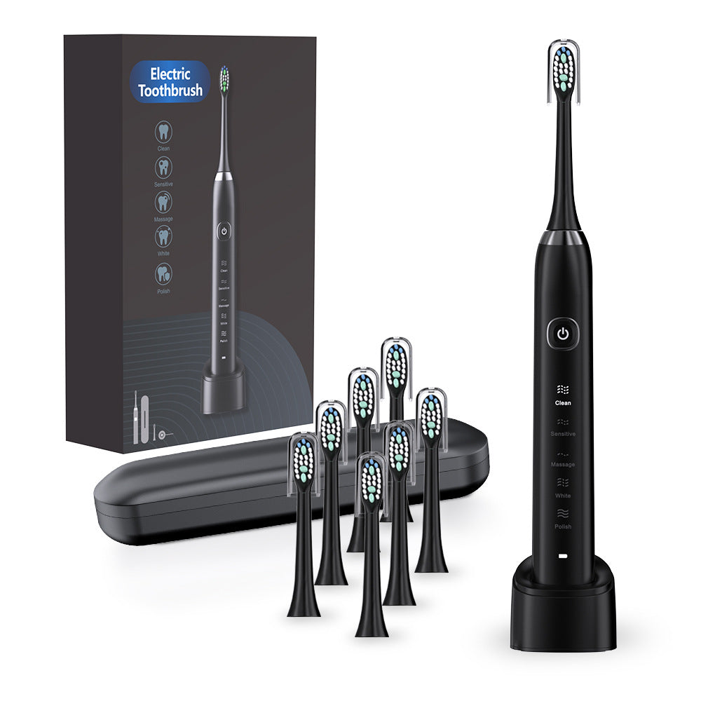 SmilePlax Sonic Electric Toothbrush – 5 Modes, Wireless Charging