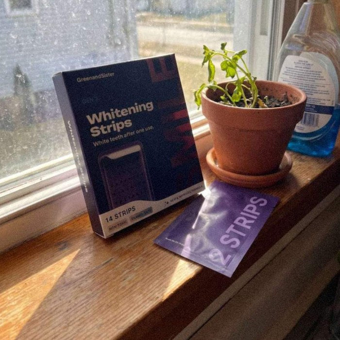 Photo of the whitening strips from Mia Sullivan K.